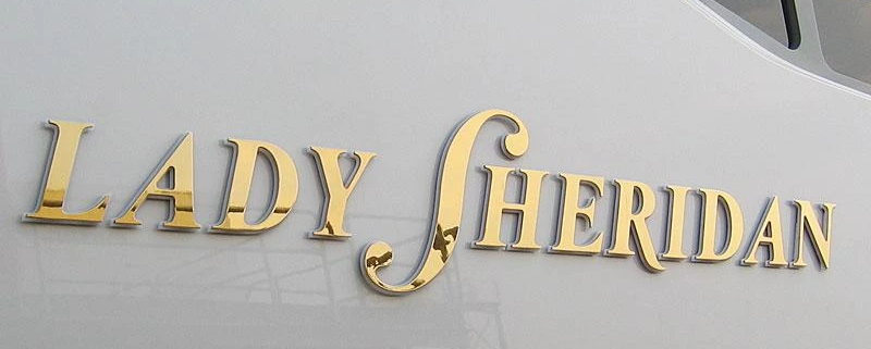 Technical Considerations for Custom Yacht Signs